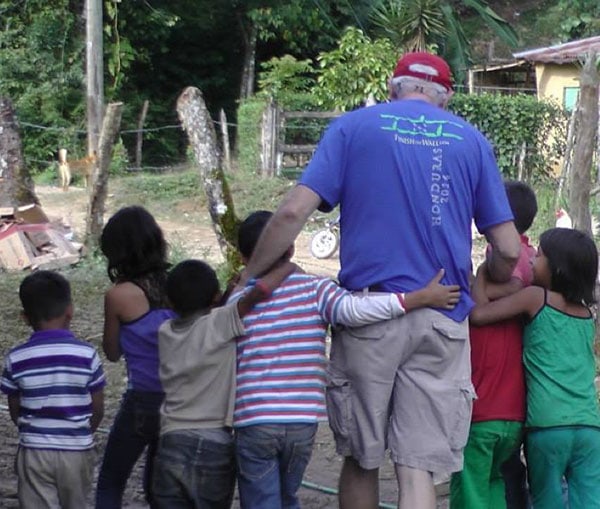 Man on Mission with Children